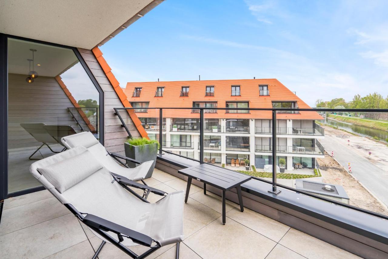 Ferienwohnung Renewed Comfort Duplex W 2 Terraces Nearby Marina Nieuwpoort Exterior foto